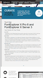 Mobile Screenshot of fontexplorerx.com